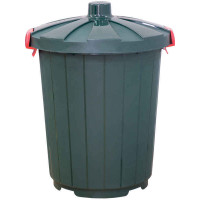 Бак круглый с крышкой 105л